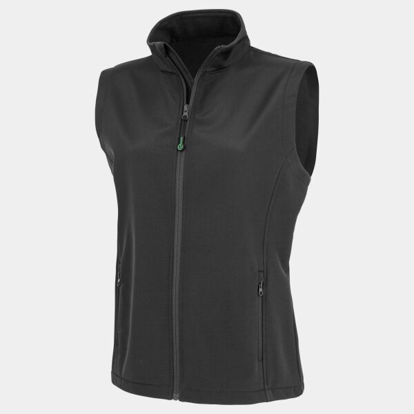 Result Genuine Recycled Ladies Printable Soft Shell Bodywarmer Thumbnail