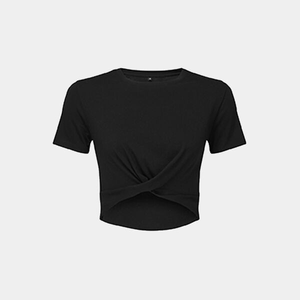 Women’s TriDri® twist crop top Thumbnail