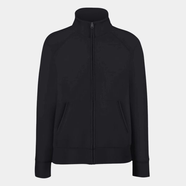Fruit of the Loom Premium Lady Fit Sweat Jacket Thumbnail