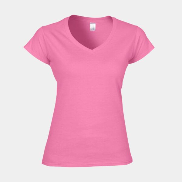 Gildan Ladies SoftStyle® V Neck T-Shirt Thumbnail