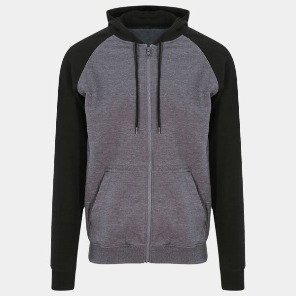 AWDis Baseball Zoodie Thumbnail