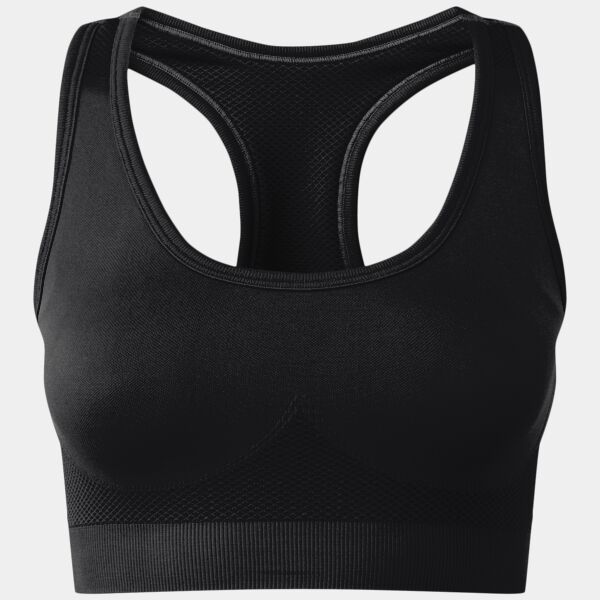 TriDri® seamless '3D fit' multi-sport sculpt solid colour bra Thumbnail