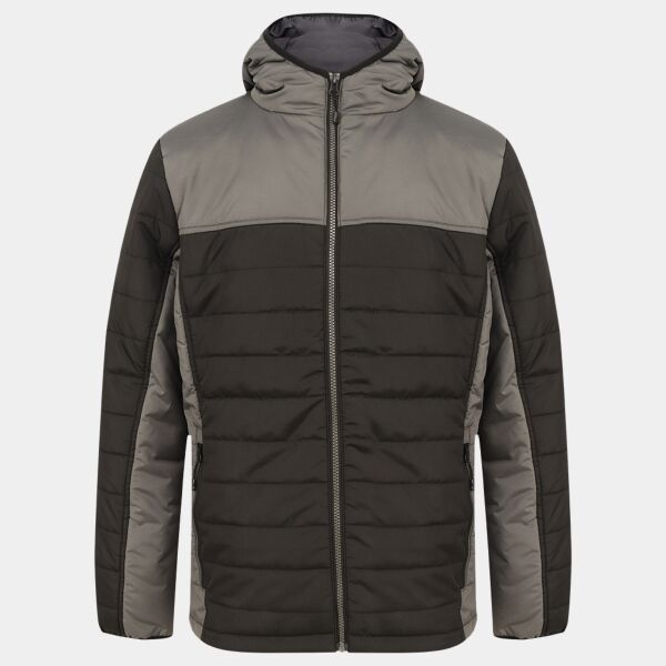 Football Team Contrast Padded Jacket Thumbnail