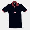 SOL'S Prince Contrast Cotton Piqué Polo Shirt Thumbnail