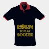 SOL'S Prince Contrast Cotton Piqué Polo Shirt Thumbnail
